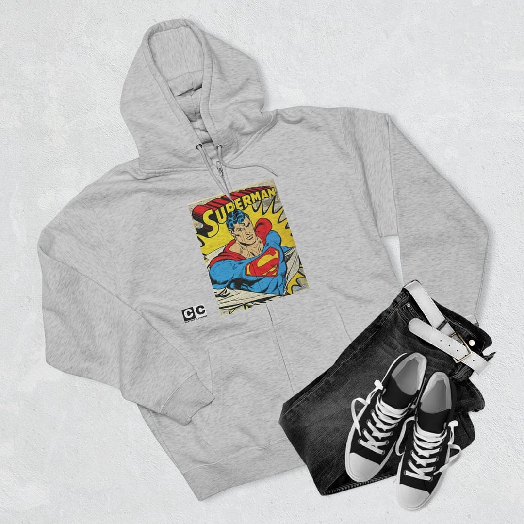 Buy Superman Hoodies on Cartoon Clothings.