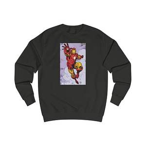 Buy Jet Black Color Iron man Sweatshirt on cartoon clothings