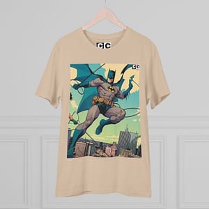 Buy Desert Dust color Batman Old Cartoon Unisex T-Shirt on cartoon clothings.