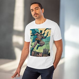 Buy White color Batman Old Cartoon Unisex T-Shirt on cartoon clothings.