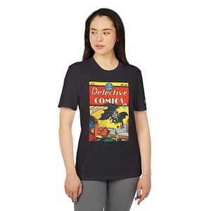 Buy now 1939 detective comic Batman t-shirt cartoon clothings + adidas Unisex Sport T-shirt on cartoon clothings.com