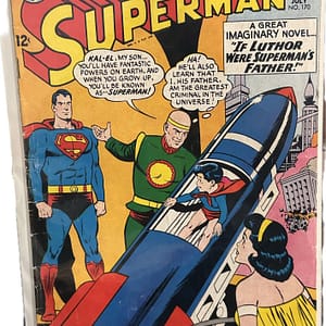Buy Superman #170 year 1964 on cartoon clothings. Superman #170 Year 1964 is in excellent condition.