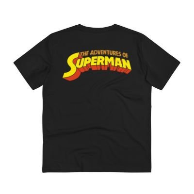 Buy Exclusive Unisex 1930 Superman Black T-shirt on Cartoon clothings.