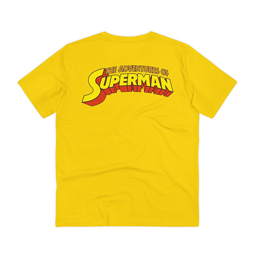 Buy Exclusive Unisex 1930 Superman Yellow T-shirt on Cartoon clothings.