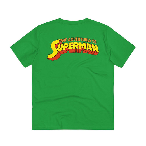 Buy Exclusive Unisex 1930 Superman green T-shirt on Cartoon clothings.