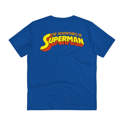 Buy Exclusive Unisex 1930 Superman navy blue T-shirt on Cartoon clothings.