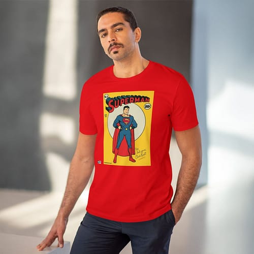 Buy Exclusive 1930 Superman T-shirt on Cartoon clothings.