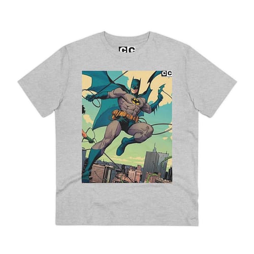 Buy Heather Grey color Batman Old Cartoon Unisex T-Shirt on cartoon clothings.