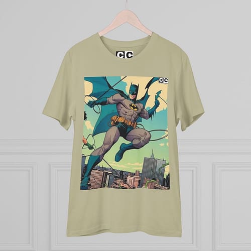 Buy Sage color Batman Old Cartoon Unisex T-Shirt on cartoon clothings.