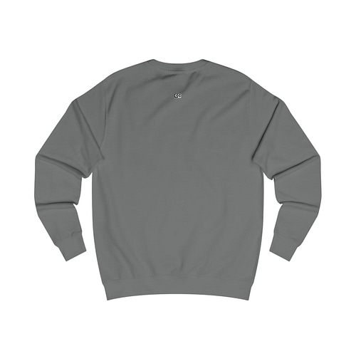 Buy now Steel Grey color Torned Superman Logo Unisex Sweatshirt on cartoon clothings.