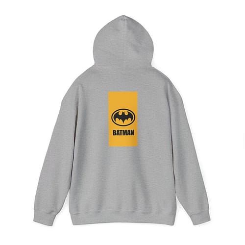 Buy now Bat man Knight Unisex Hoodie in Sport Grey Color on cartoon clothings.com