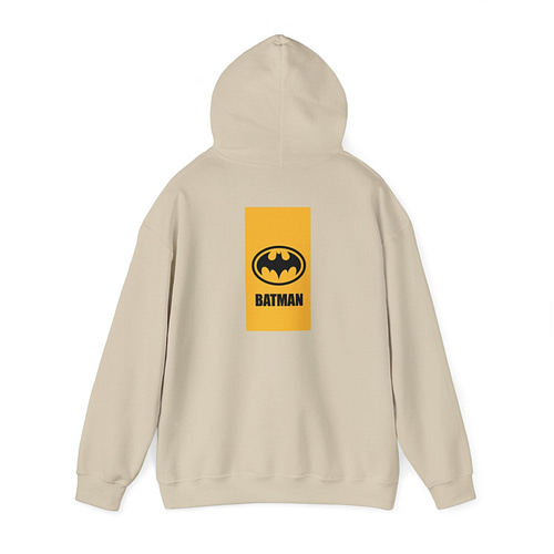 Buy now Bat man Knight Unisex Hoodie in Sand Color on cartoon clothings.com