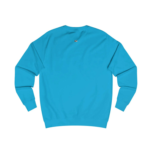 Buy now Hawaiian Blue color Torned Superman Logo Unisex Sweatshirt on cartoon clothings.