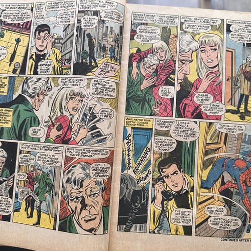 Buy now Amazing Spiderman #61 yeat 1968 on cartoon clothing.com. the comic is in excellent condition