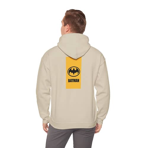 Buy now Bat man Knight Unisex Hoodie in Sand Color on cartoon clothings.com