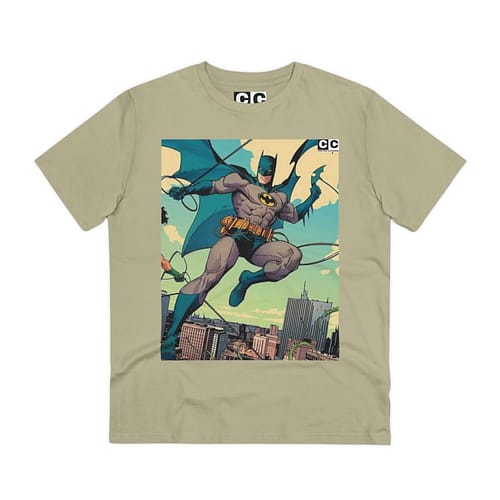 Buy Sage color Batman Old Cartoon Unisex T-Shirt on cartoon clothings.