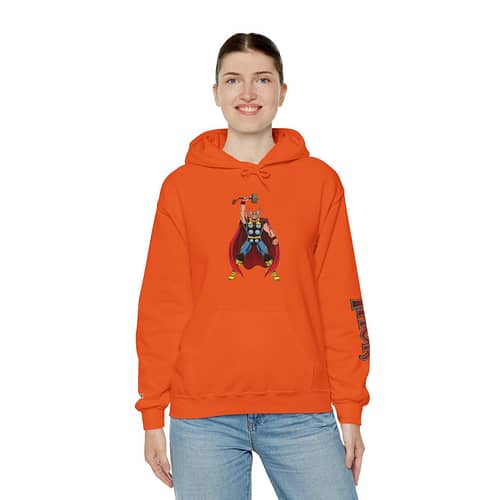 The Mighty Thor Unisex Hoodie Limited Edition. Buy now thor hoodie on cartoon clothings. webiste: www.cartoonclothings.com