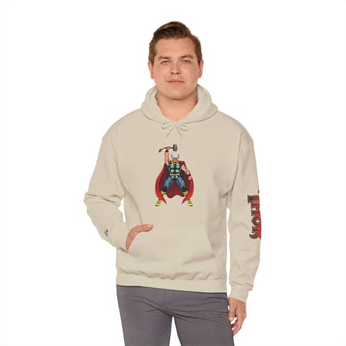 The Mighty Thor Unisex Hoodie Limited Edition. Buy now thor hoodie on cartoon clothings. webiste: www.cartoonclothings.com