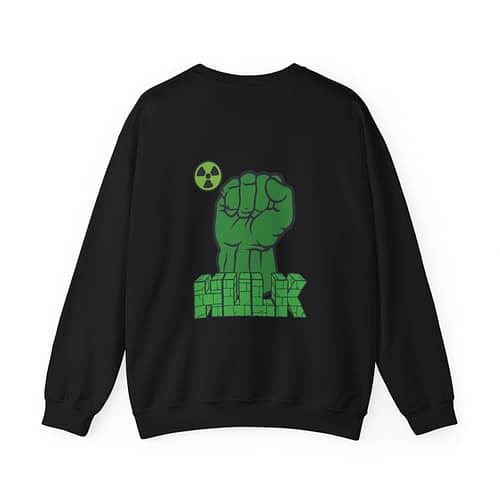 The Incredible Hulk Unisex Sweatshirt on cartoon clothings.