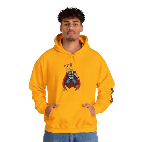 The Mighty Thor Unisex Hoodie Limited Edition. Buy now thor hoodie on cartoon clothings. webiste: www.cartoonclothings.com