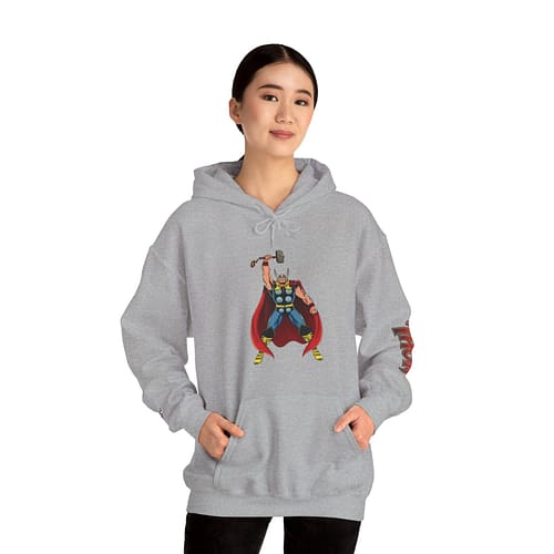 The Mighty Thor Unisex Hoodie Limited Edition. Buy now thor hoodie on cartoon clothings. webiste: www.cartoonclothings.com