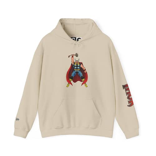 The Mighty Thor Unisex Hoodie Limited Edition. Buy now thor hoodie on cartoon clothings. webiste: www.cartoonclothings.com