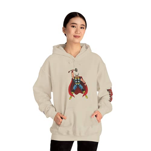 The Mighty Thor Unisex Hoodie Limited Edition. Buy now thor hoodie on cartoon clothings. webiste: www.cartoonclothings.com