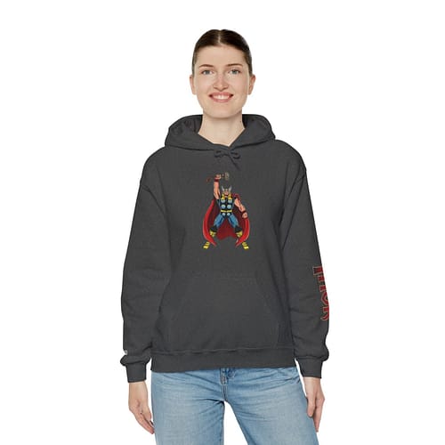The Mighty Thor Unisex Hoodie Limited Edition. Buy now thor hoodie on cartoon clothings. webiste: www.cartoonclothings.com