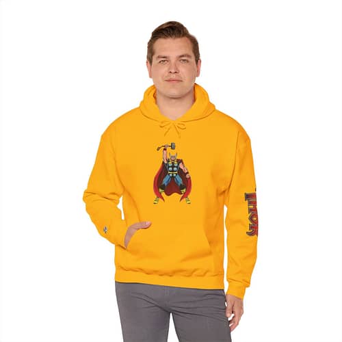 The Mighty Thor Unisex Hoodie Limited Edition. Buy now thor hoodie on cartoon clothings. webiste: www.cartoonclothings.com
