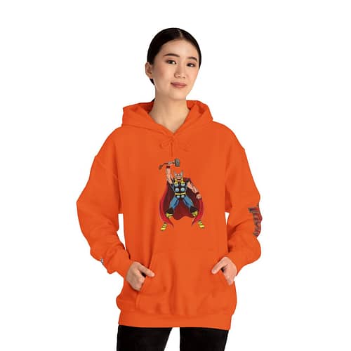 The Mighty Thor Unisex Hoodie Limited Edition. Buy now thor hoodie on cartoon clothings. webiste: www.cartoonclothings.com