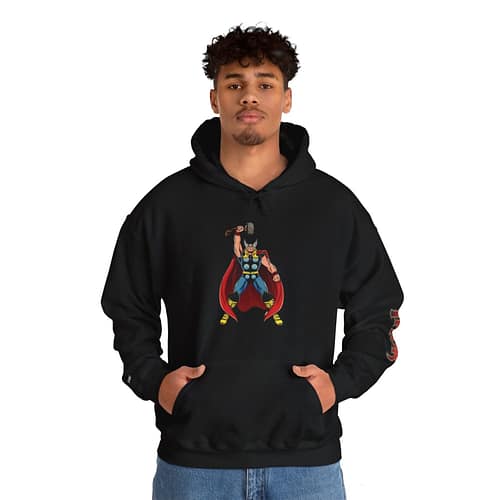 The Mighty Thor Unisex Hoodie Limited Edition. Buy now thor hoodie on cartoon clothings. webiste: www.cartoonclothings.com