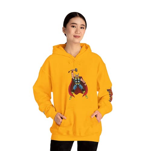 The Mighty Thor Unisex Hoodie Limited Edition. Buy now thor hoodie on cartoon clothings. webiste: www.cartoonclothings.com