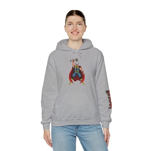 The Mighty Thor Unisex Hoodie Limited Edition. Buy now thor hoodie on cartoon clothings. webiste: www.cartoonclothings.com