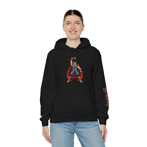 The Mighty Thor Unisex Hoodie Limited Edition. Buy now thor hoodie on cartoon clothings. webiste: www.cartoonclothings.com