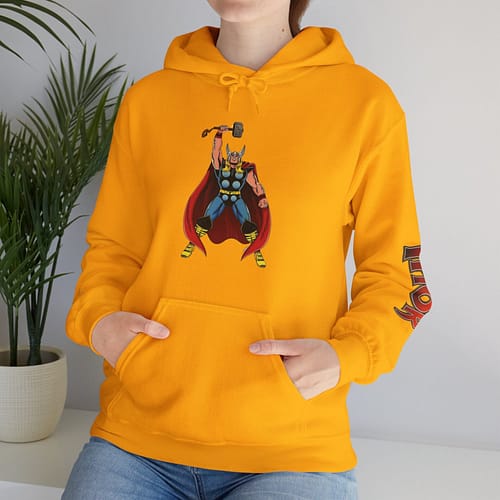 The Mighty Thor Unisex Hoodie Limited Edition. Buy now thor hoodie on cartoon clothings. webiste: www.cartoonclothings.com