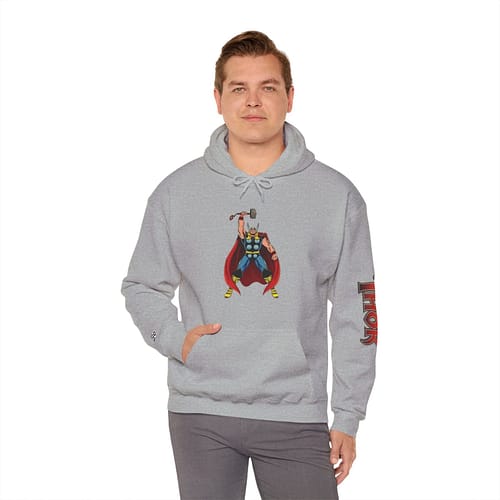The Mighty Thor Unisex Hoodie Limited Edition. Buy now thor hoodie on cartoon clothings. webiste: www.cartoonclothings.com