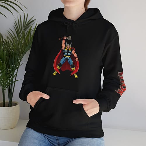 The Mighty Thor Unisex Hoodie Limited Edition. Buy now thor hoodie on cartoon clothings. webiste: www.cartoonclothings.com