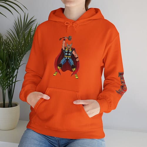 The Mighty Thor Unisex Hoodie Limited Edition. Buy now thor hoodie on cartoon clothings. webiste: www.cartoonclothings.com