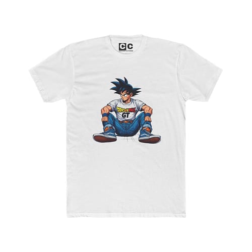 Goku T-shirt. Buy Dragon Ball Z on cartoon clothings. Website: www.cartoonclothings.com