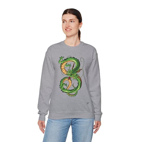 Shenron Dragon Unisex Sweatshirt. Buy now on cartoon clothings. Website: www.cartoonclothings.com