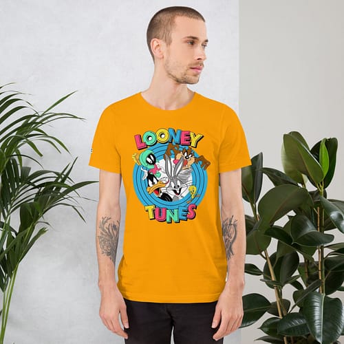 Looney Tunes Unisex T-shirt. Buy now Looney Tunes Unisex T-shirt on cartoon clothings. Website: www.cartoonclothings.com