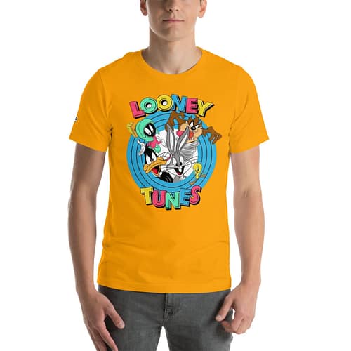 Looney Tunes Unisex T-shirt. Buy now Looney Tunes Unisex T-shirt on cartoon clothings. Website: www.cartoonclothings.com