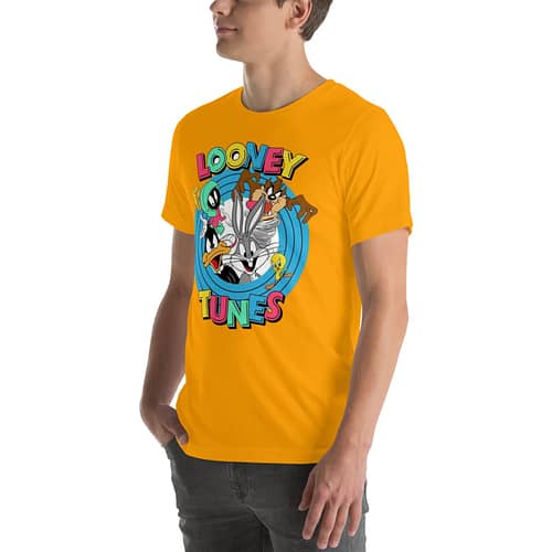 Looney Tunes Unisex T-shirt. Buy now Looney Tunes Unisex T-shirt on cartoon clothings. Website: www.cartoonclothings.com