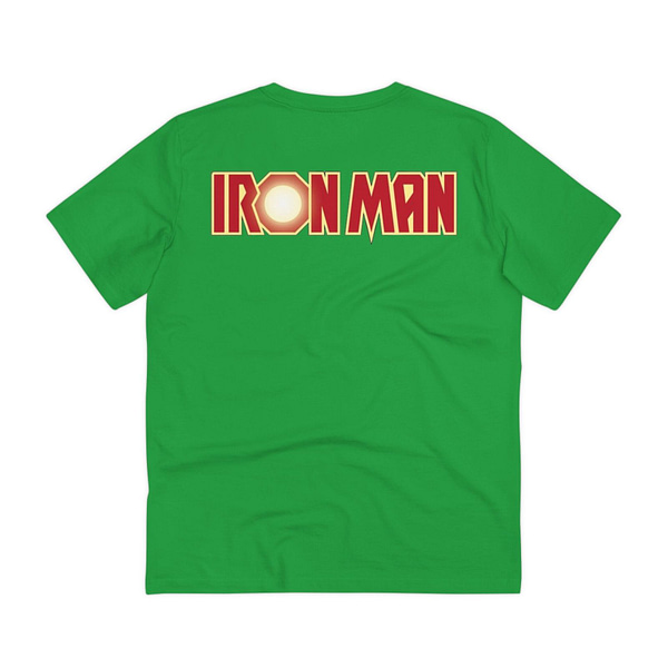 Buy iron man Unisex Fresh Green T-shirt on cartoon clothings.