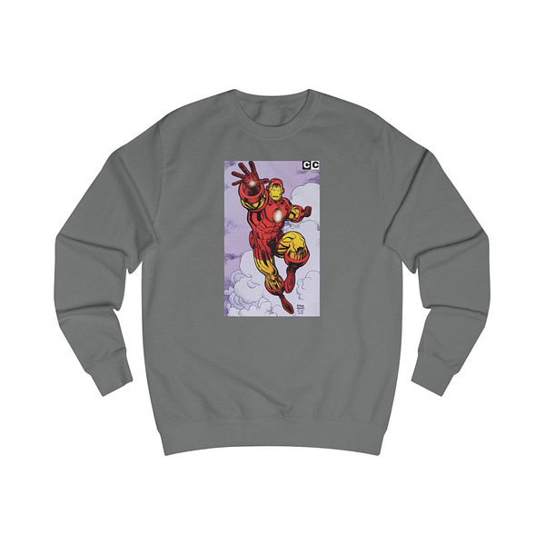 Buy Steel Grey Color Iron man Sweatshirt on cartoon clothings