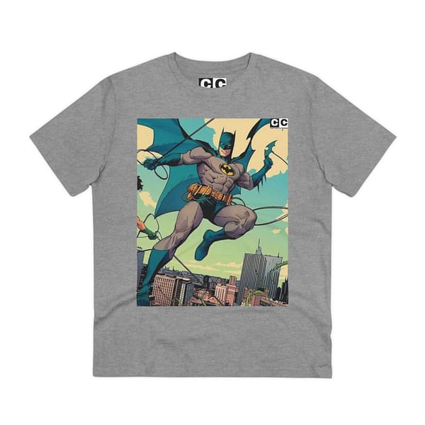 Buy Mid Heather Grey color Batman Old Cartoon Unisex T-Shirt on cartoon clothings.