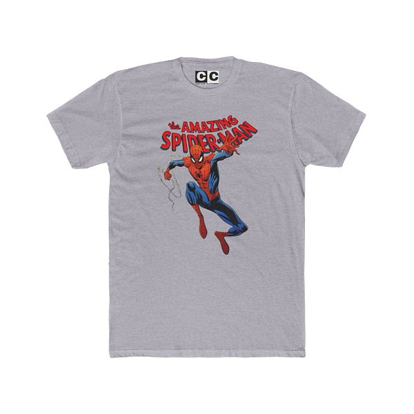 Buy now Amazing Spiderman Unisex Cotton Crew Tee on cartoonclothings.com. Buy now on cartoon clothings.