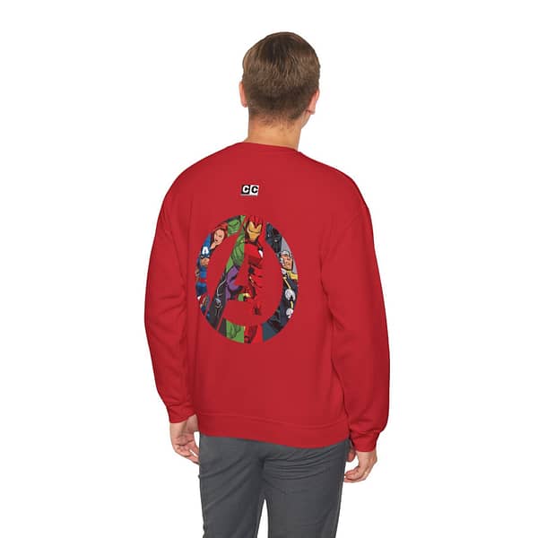 Avengers Vintage Print Unisex Sweatshirt. Buy now on cartoon clothings. website: www.cartoonclothings.com