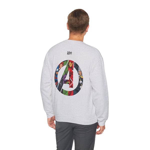 Avengers Vintage Print Unisex Sweatshirt. Buy now on cartoon clothings. website: www.cartoonclothings.com