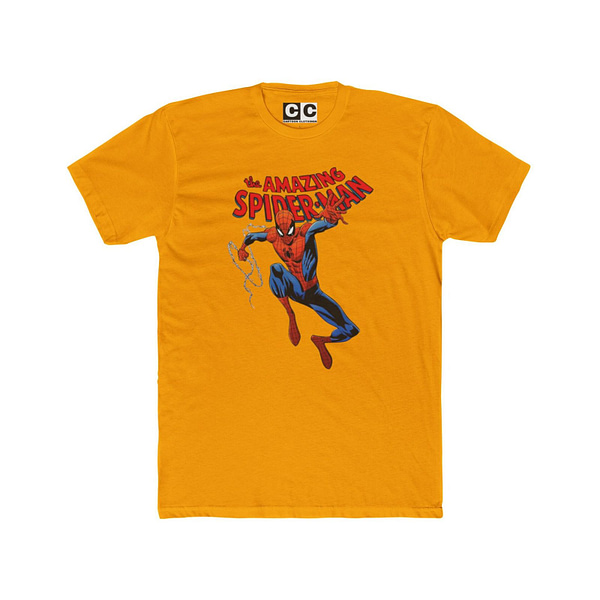 Buy now Amazing Spiderman Unisex Cotton Crew Tee on cartoonclothings.com. Buy now on cartoon clothings.